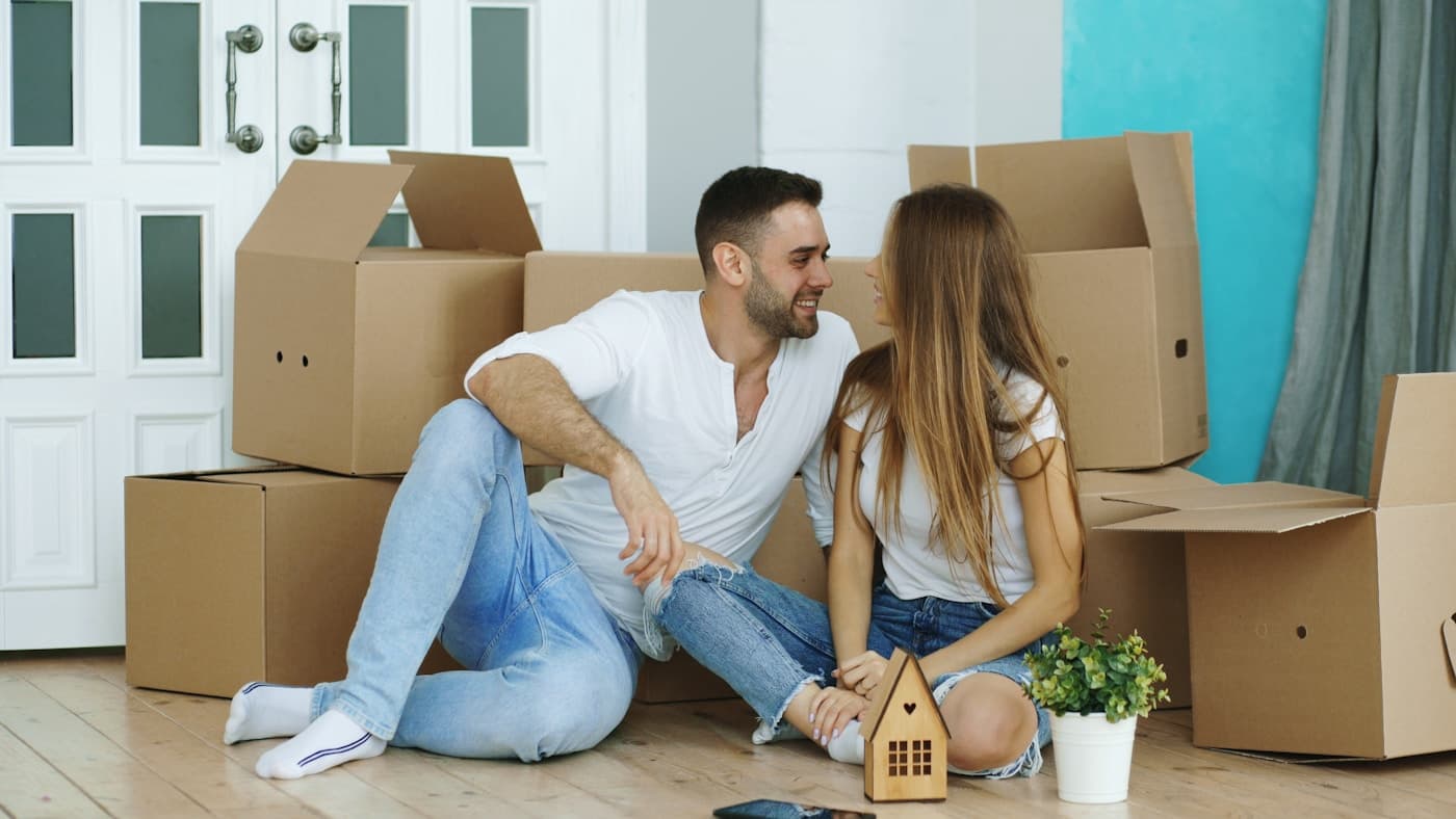 A North East family settling into their new home after a YourVans move